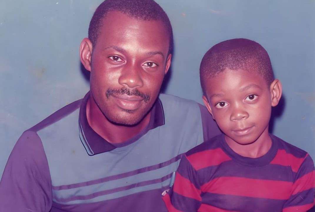 Collins Enebeli, Don Jazzy's father shares throwback photos