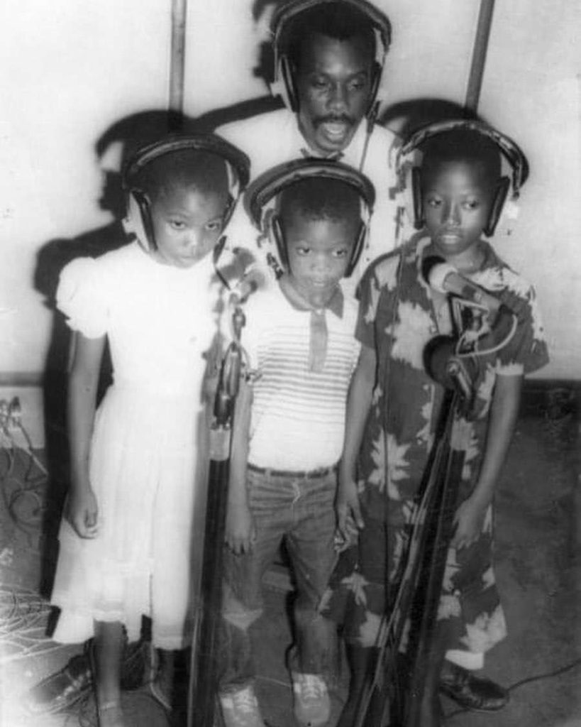 Collins Enebeli, Don Jazzy's father shares throwback photos