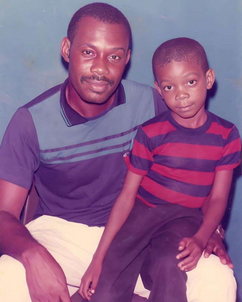 Collins Enebeli, Don Jazzy's father shares throwback photos