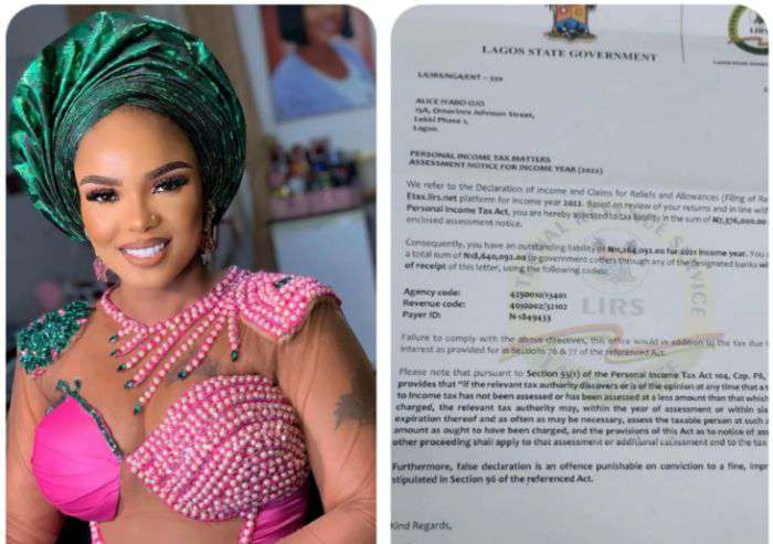 'It's because I support Peter Obi,' Iyabo Ojo reacts as Lagos govt orders her to pay N18m tax