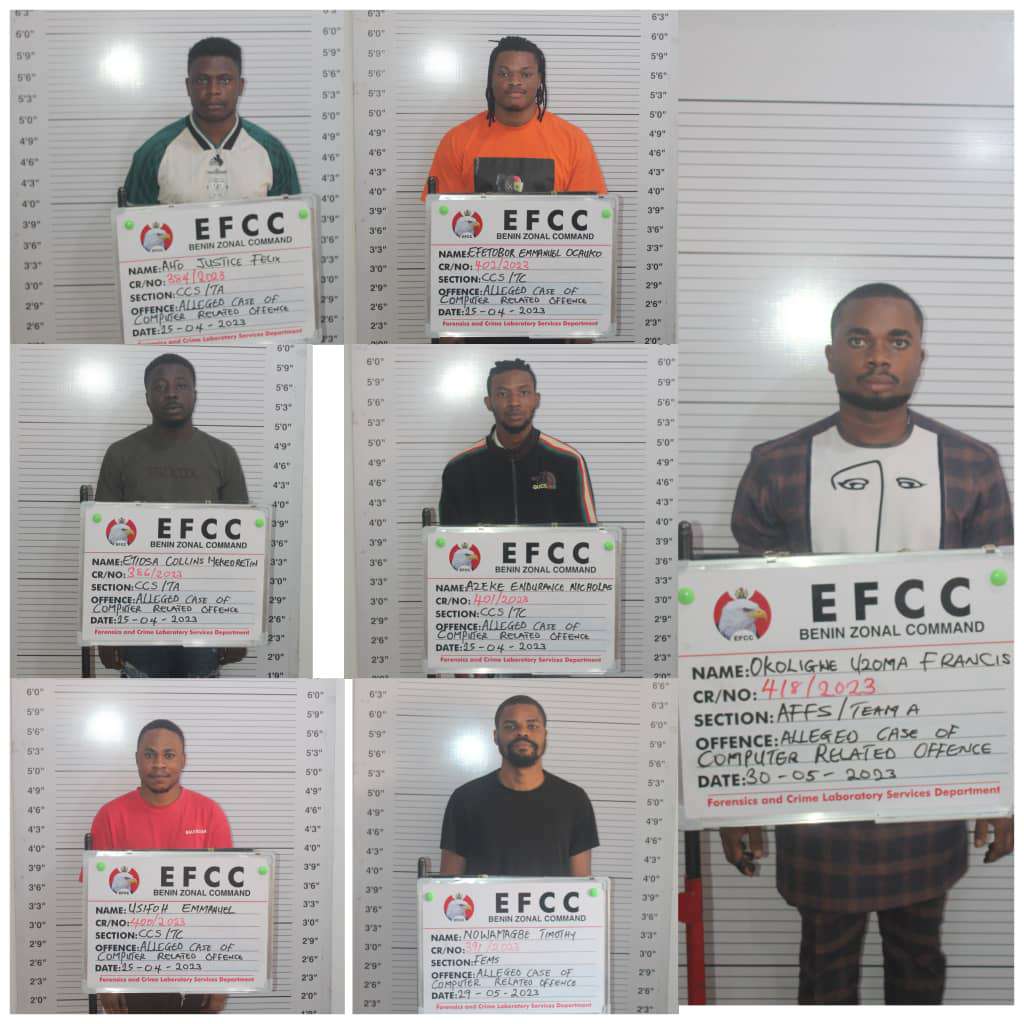 Court jails 19 internet fraudsters in Benin