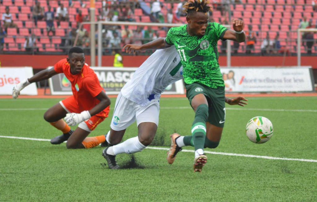 Eagles land in Abuja after clinching AFCON ticket with 3-2 win over Sierra Leone