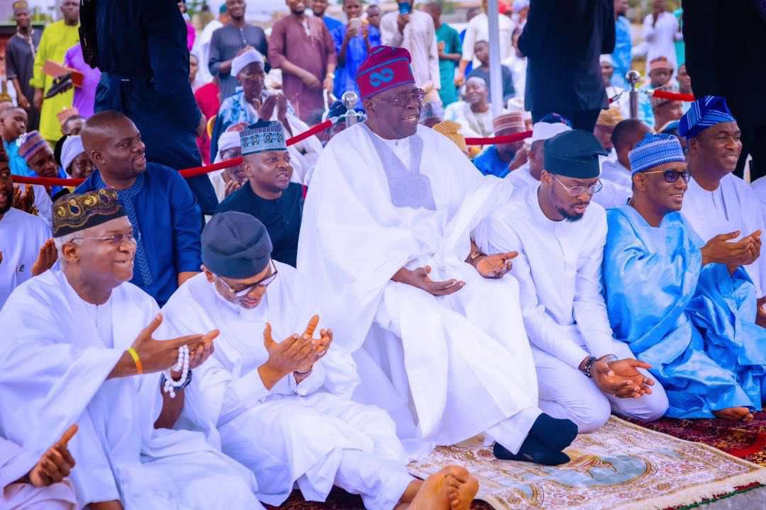 Eid: Nigeria will prosper under my presidency, Tinubu assures