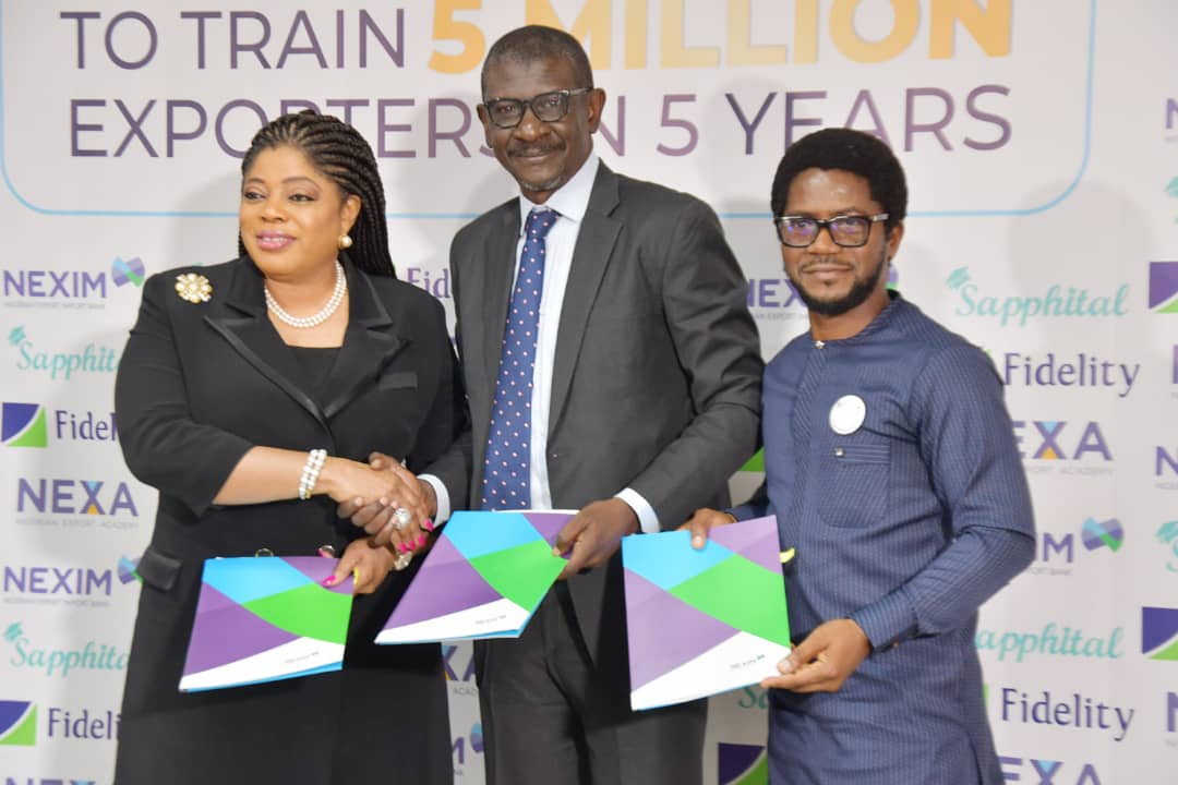 NEXIM Bank partners Fidelity Bank, Sapphital to boost Nigeria’s export