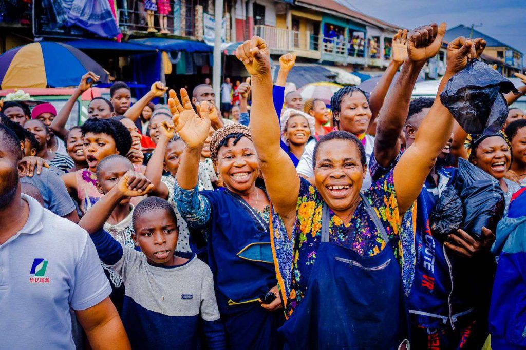Joy in Aba as Gov Otti hands over road projects to contractors