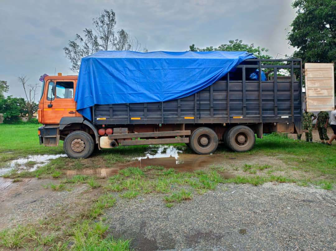 PHOTOS: Soldiers intercept truck-load of smuggled ammunition heading to Onitsha