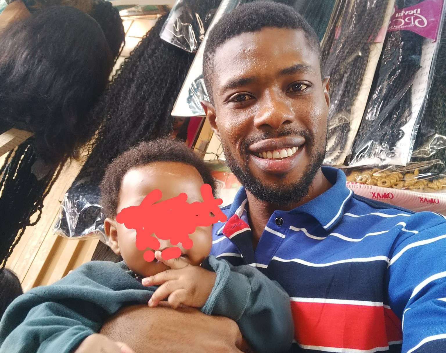 Baby kidnapped from mother's shop found at refuse dump