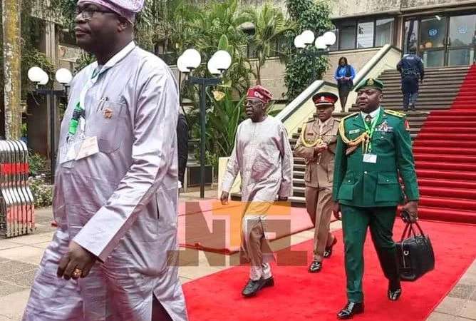 Tinubu arrives Cotonou for Benin's independence anniversary event