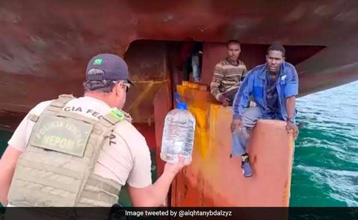Four Nigerians from Bayelsa rescued in Brazil after spending 14 days on a ship’s rudder