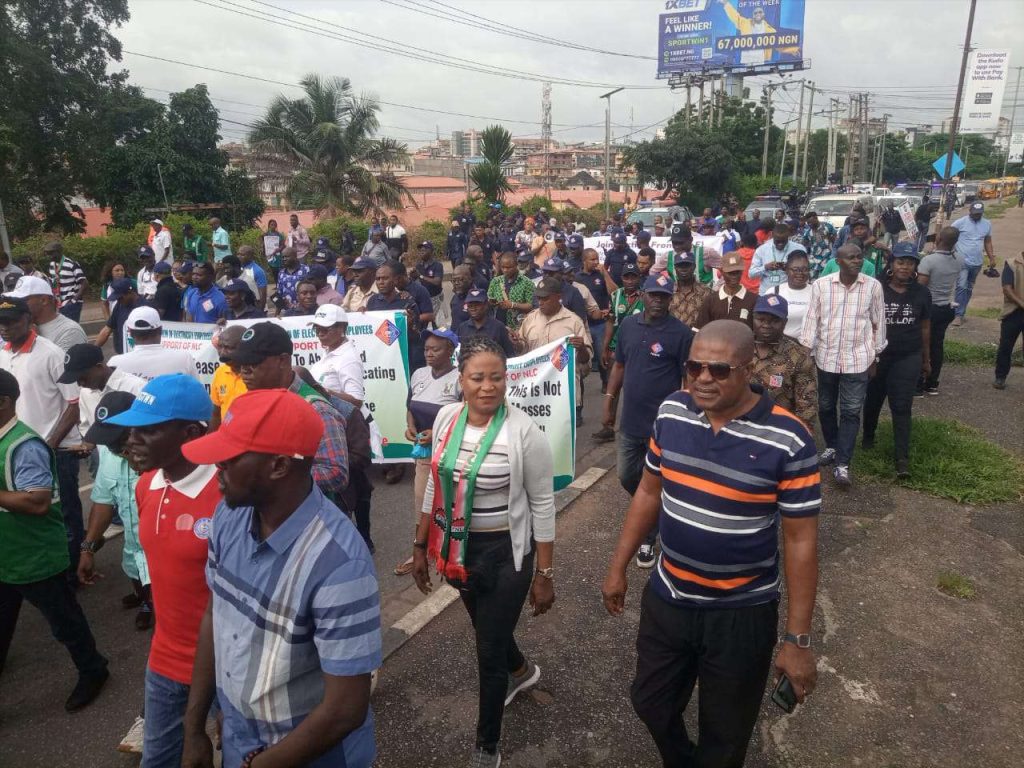 PHOTOS: NLC begins protest nationwide
