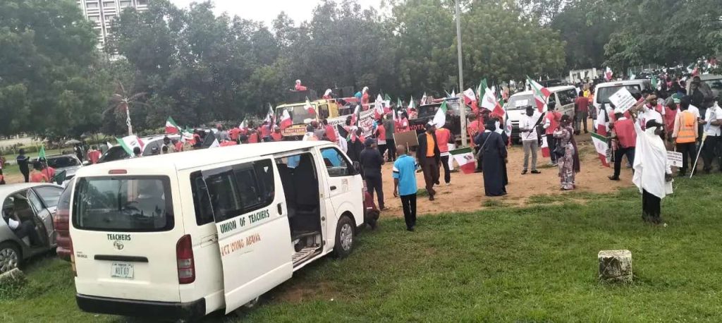 PHOTOS: NLC begins protest nationwide