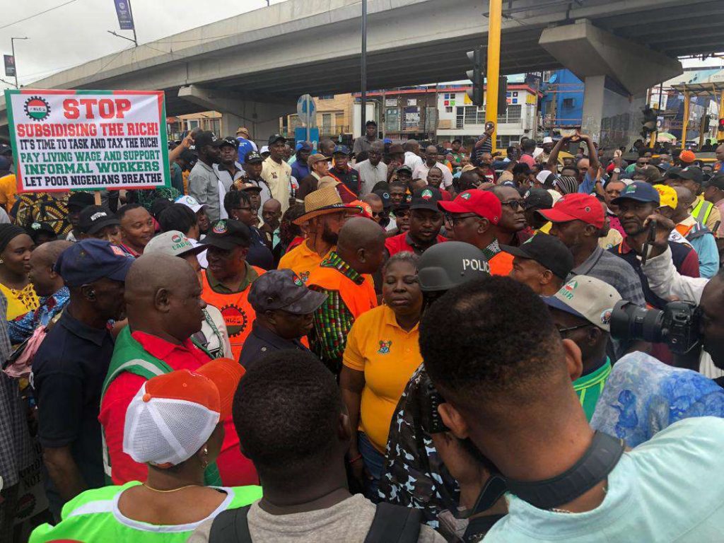 PHOTOS: NLC begins protest nationwide