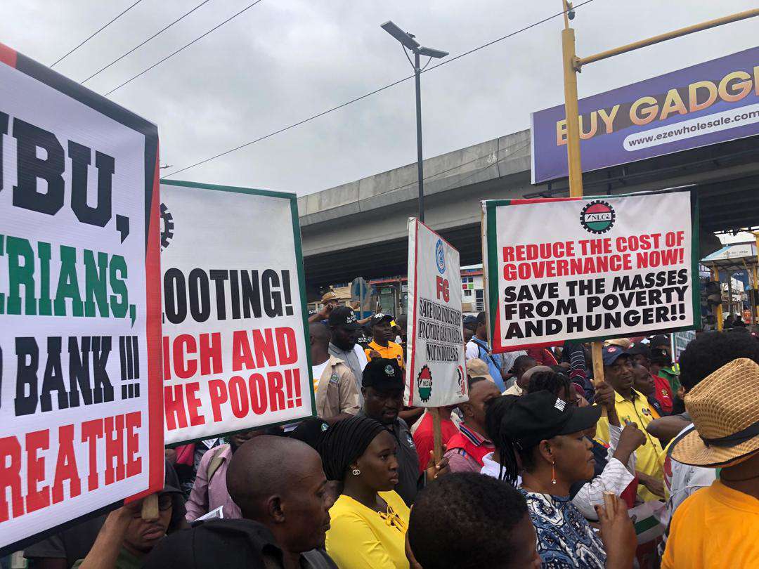 PHOTOS: NLC begins protest nationwide