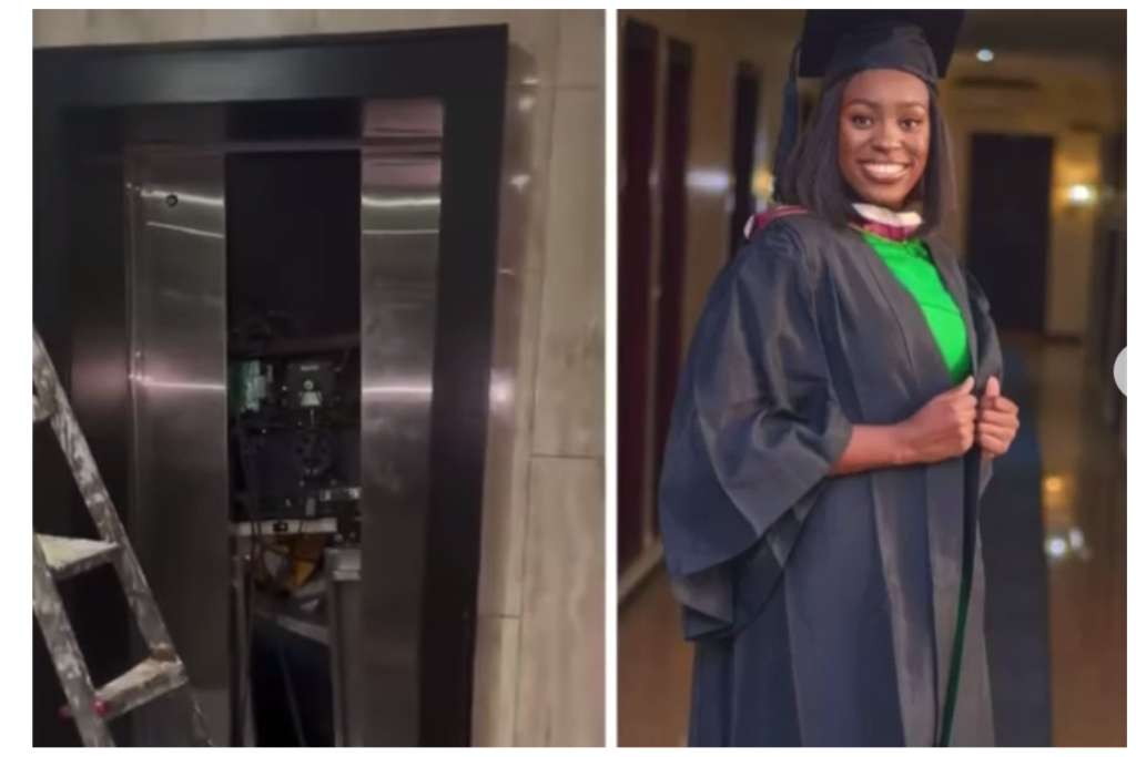 House officers in Lagos hospital protest death of colleague in elevator accident [VIDEO]