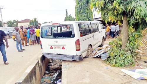 Mother crushed to death by bus in Lagos, daughter in coma