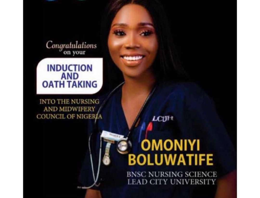 Young graduate nurse killed, womb removed after a night event in Ibadan