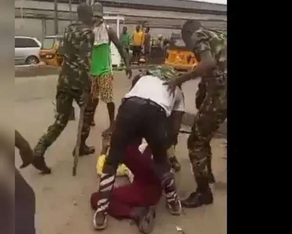 Reprisal: Soldiers beat up LASTMA officer in Lagos