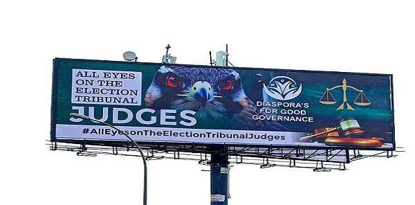 FG sacks ASP panel over ‘all eyes on the election tribunal judges’ billboards