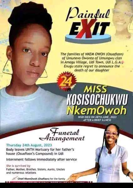 Kosisochukwu Nkem-Owoh.