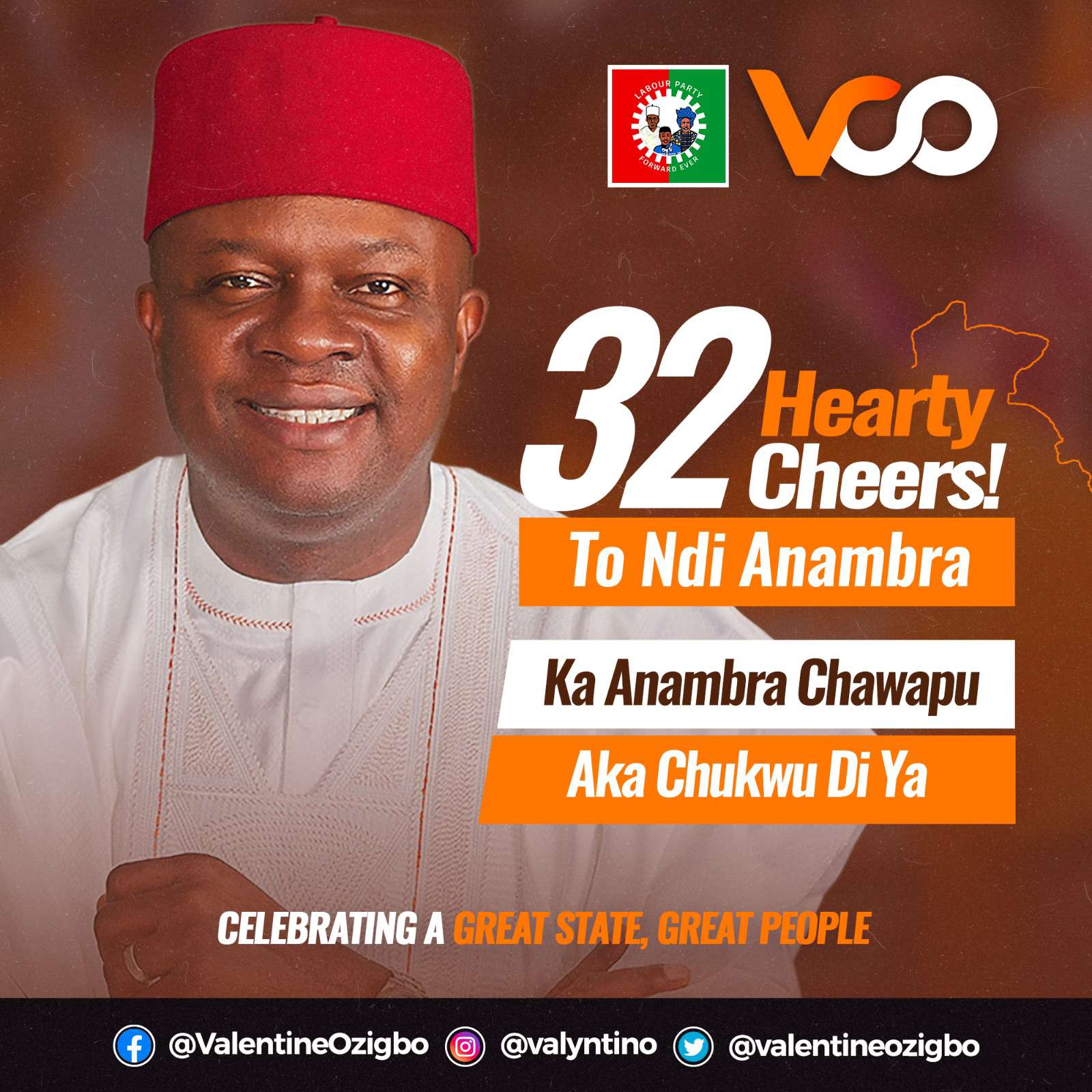 Anambra at 32: Ozigbo calls for collaborative effort to move state forward