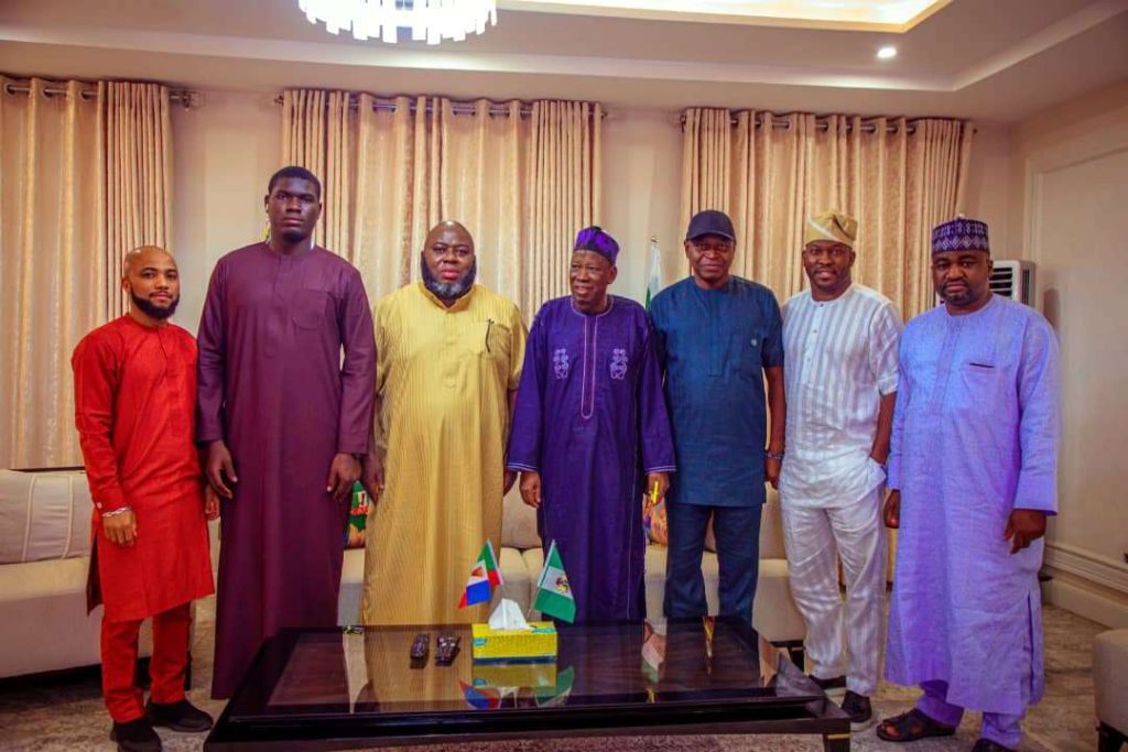 PHOTOS: Asari Dokubo pays congratulatory visit to APC chair, Ganduje in Abuja