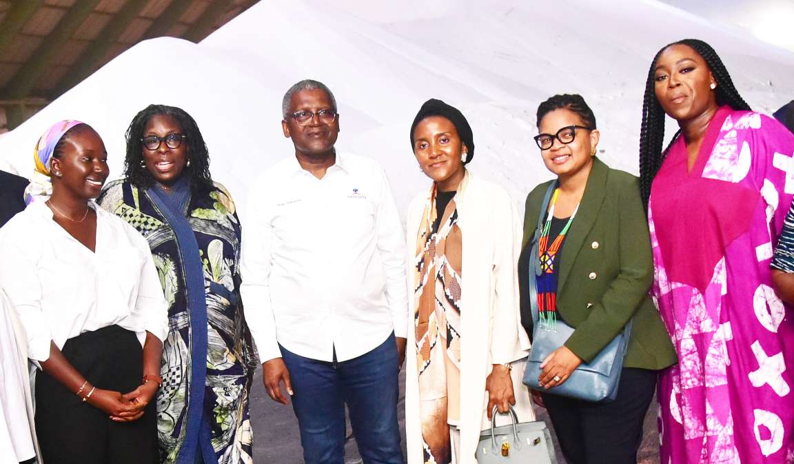 Aliko Dangote celebrates African Young Global Leaders