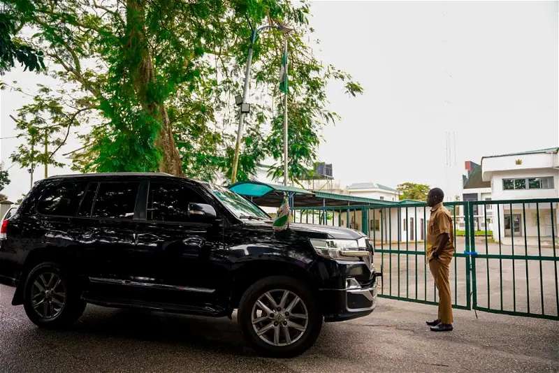 Obaseki locks Edo deputy gov, Shaibu out of govt house
