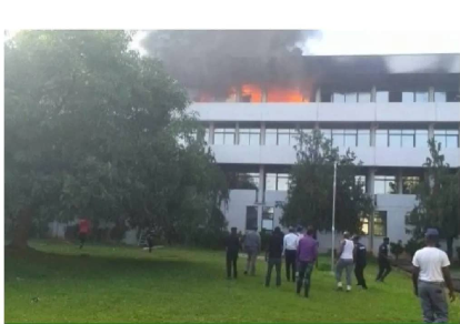 JUST IN: Supreme Court gutted by fire