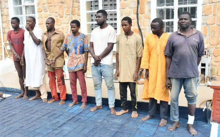 Army parades eight suspected criminals in Jos