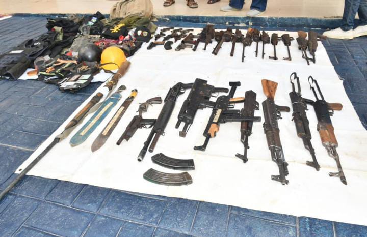 Army parades eight suspected criminals in Jos
