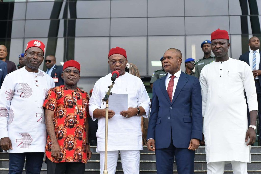 South East govs, other stakeholders meet behind closed door in Enugu
