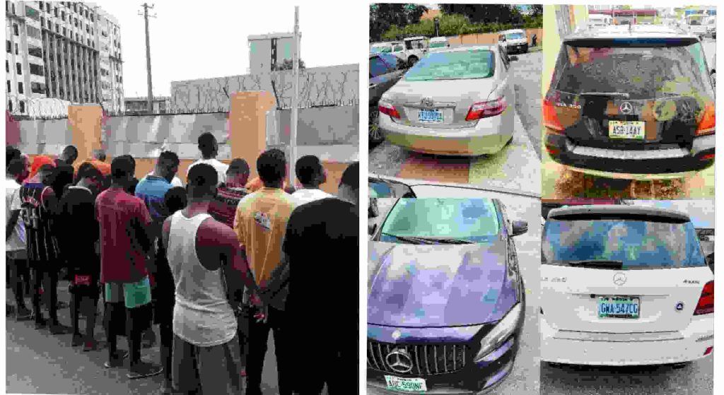 EFCC arrests 48 suspected internet scammers in Delta