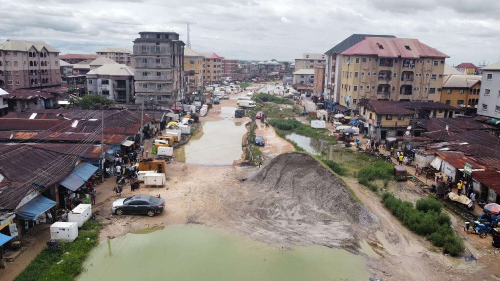 Gov Otti flags off construction of Port Harcourt road, Aba