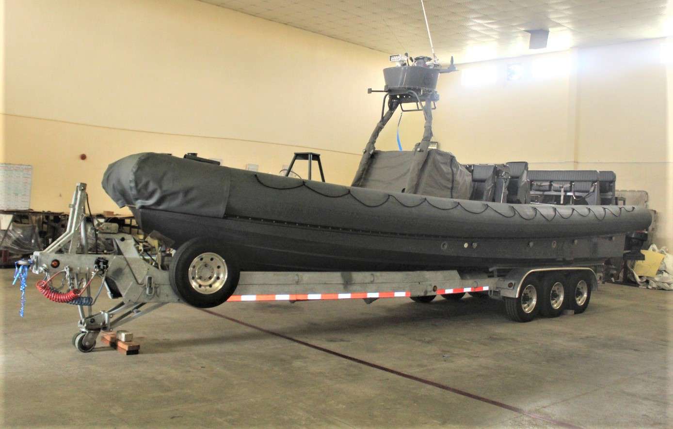 U.S. donates Rigid Hull Inflatable Boat to Nigerian Navy