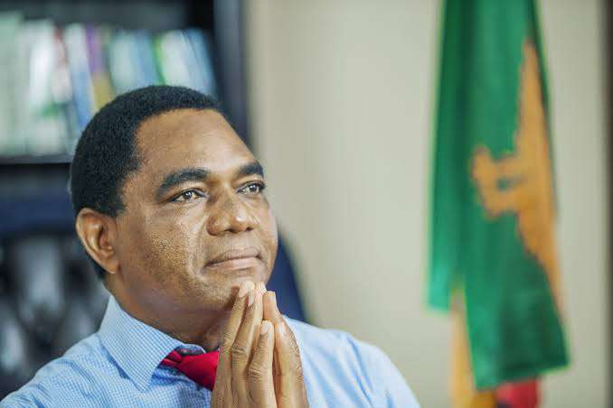 H.E Hakainde Hichilema