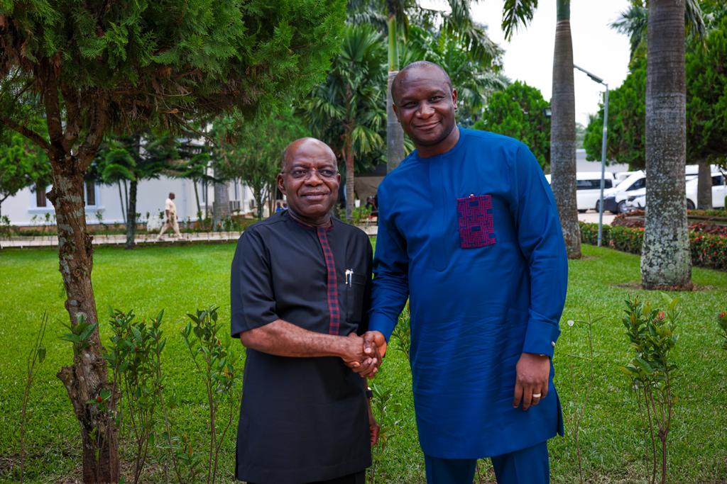 Gov Otti asks NDDC to complete abandoned projects in Abia, intervene in erosion menace