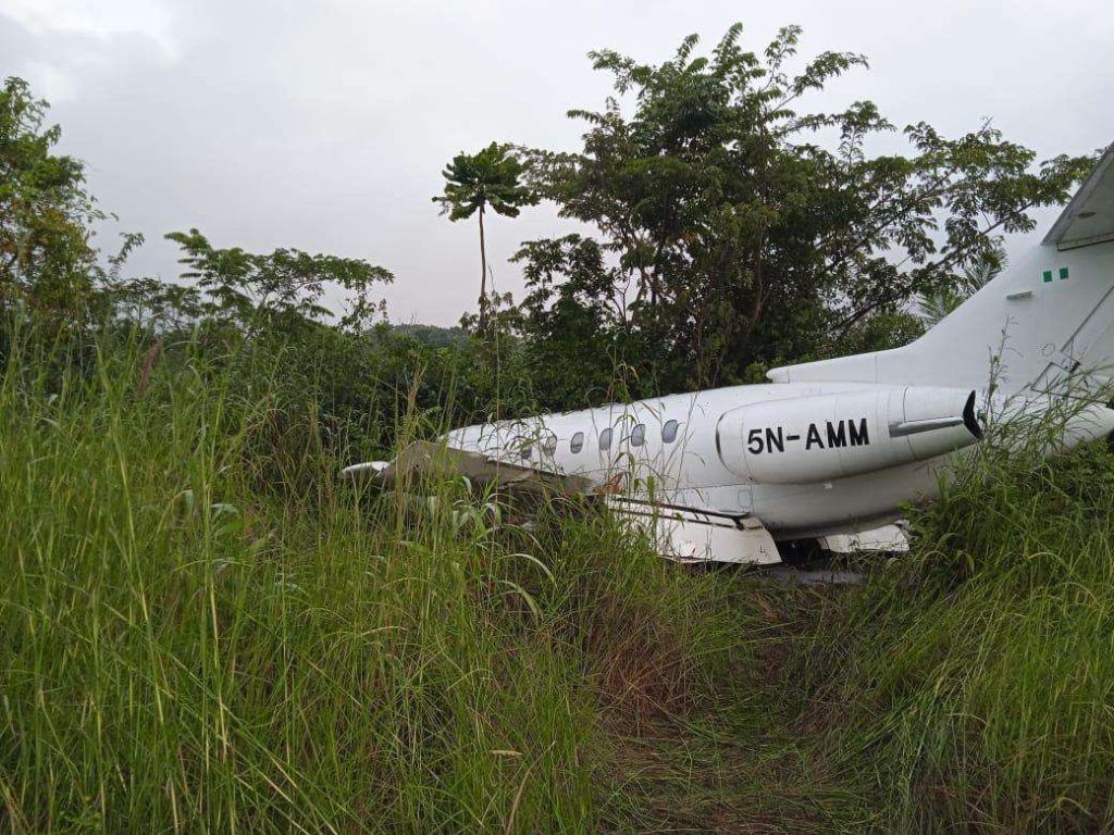 Private jet conveying 10 VIPs crash-lands in Ibadan