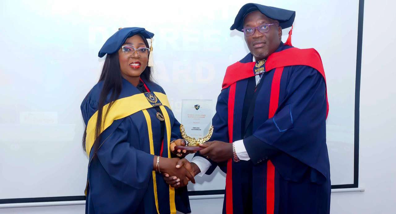 McEnies CEO, Omolaraeni conferred with Honorary Doctoral Degree, Excellence Business Leader Award by overseas institutions