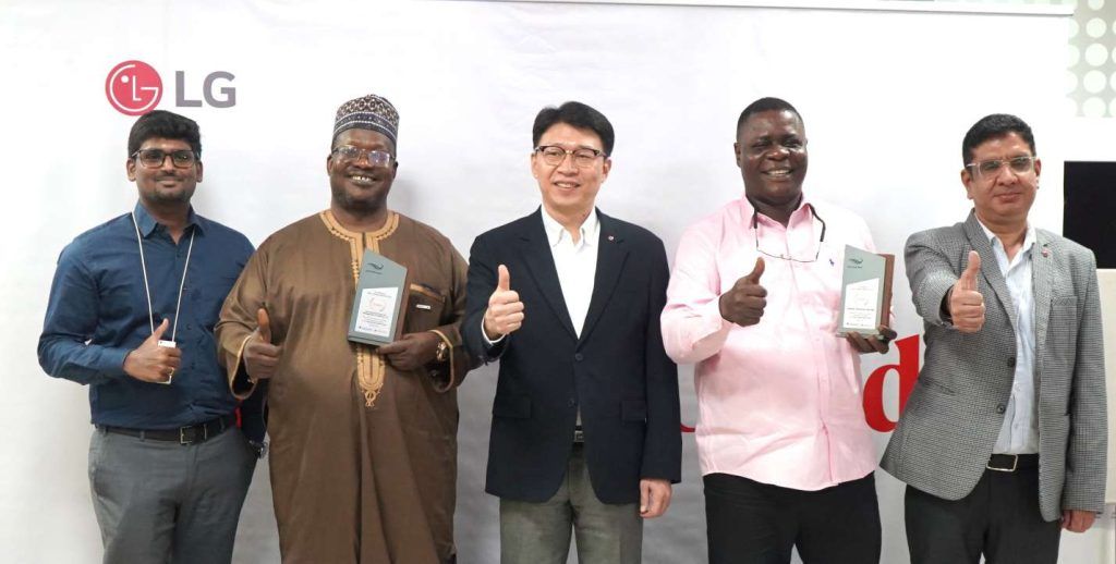 LG rewards HVAC consultants with multi-million naira worth of products, wins bronze award