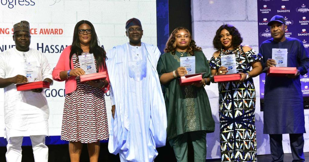 Dangote Cement awards outstanding staff, inducts graduate trainees to boost employment