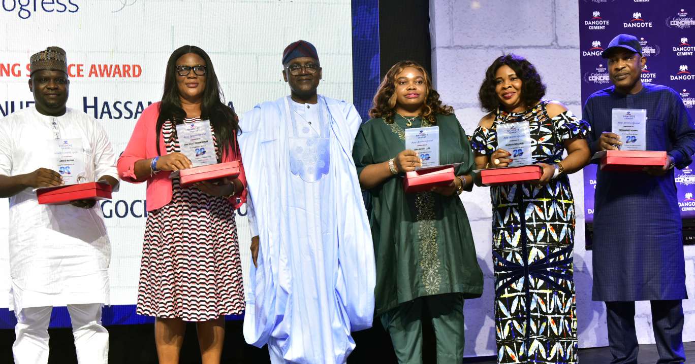 Dangote Cement awards outstanding staff, inducts graduate trainees to boost employment