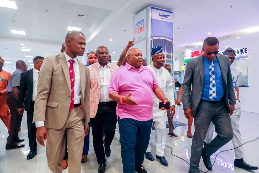 Osun: Adeleke Arrives Nigeria, Says I'm Fit as Fiddle