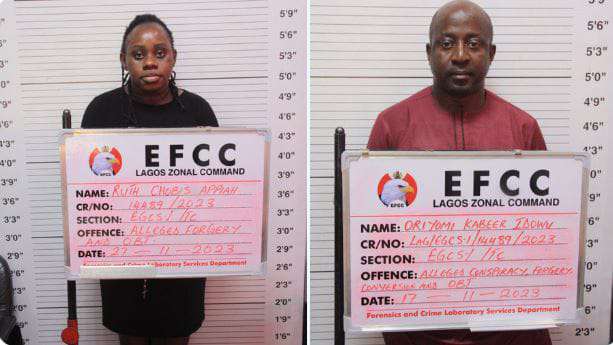Lagos court to commence trial of couple arrested for N2.7bn January 10