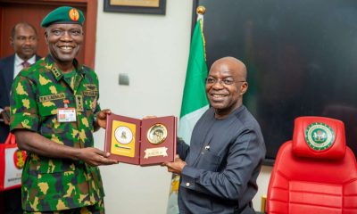 Gen Lagbaja applauds Gov Otti's leadership, says security has improved in Abia