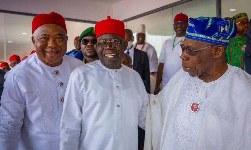A force in Nigeria’s progress,' Tinubu hails Obasanjo at 88