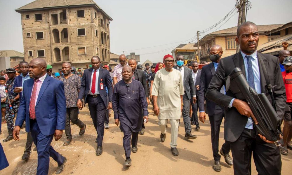 Alex Otti says ongoing road projects in Aba will be completed soon