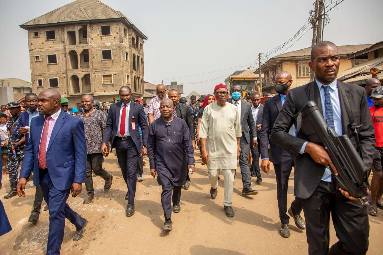 Alex Otti says ongoing road projects in Aba will be completed soon