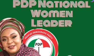 Amina Arong appointed PDP national women leader