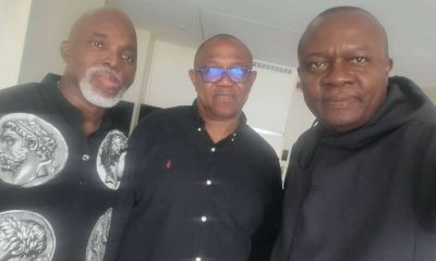 Peter Obi in Ivory Coast to support Super Eagles against Angola