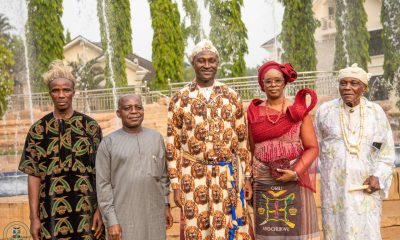 Be firm and courageous, unite your people, Gov Otti charges Eze Aro